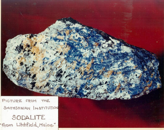 Litchfield Sodalite At The Smithsonian